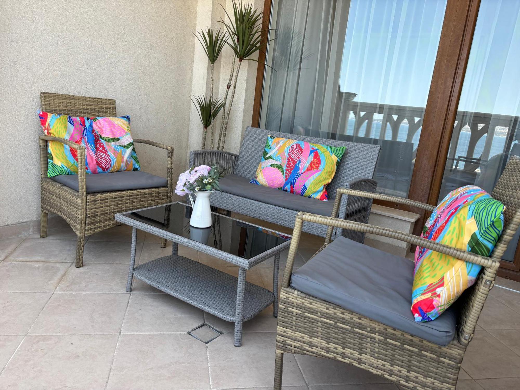 Azur Del Mar Seaview Apartment Varna ภายนอก รูปภาพ